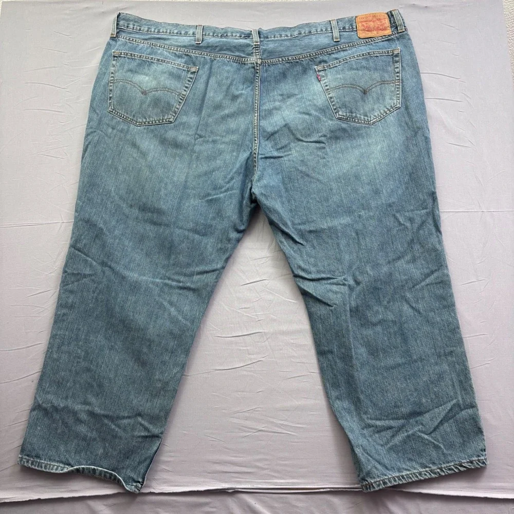 Levis 559 Relaxed Straight Jeans Mens 56x30 Blue Medium Wash Denim 01559-0733